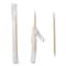 Amercareroyal Cello-Wrapped Round Wood Toothpicks, 2 1/2", Natural, PK15000 RPP RIW15 - alternate 5